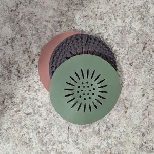 Set of Three Silicone Sink Strainers